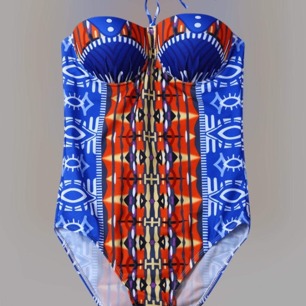 β€οΈβ€οΈβ€οΈβ€οΈβ€οΈHALTER SWIMSUIT - Picture 4 of 8